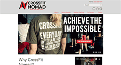 Desktop Screenshot of crossfitnomad.com