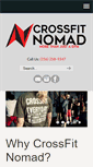 Mobile Screenshot of crossfitnomad.com